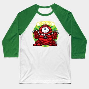 8-Ball the Terror From Space Baseball T-Shirt